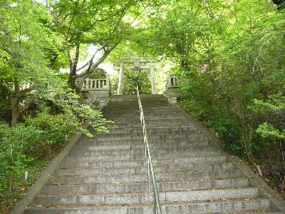 境内の五の鳥居