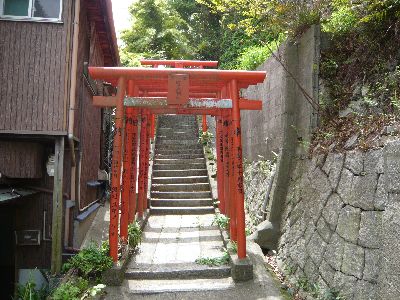 鈴が森稲荷の鳥居