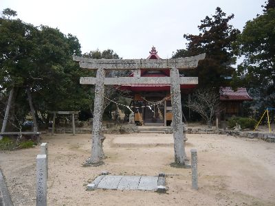 鳥居と太鼓橋