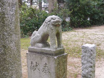 狛犬（吽形）