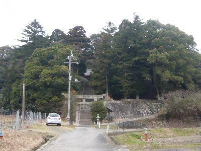 神社の入口