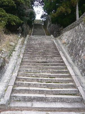 参道の石段