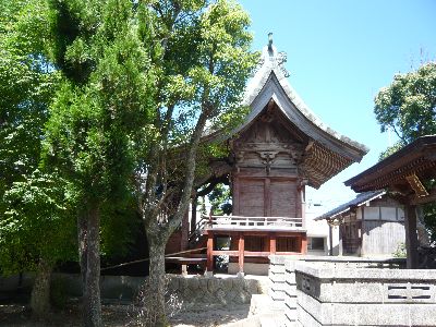 若宮社本殿（右側面）