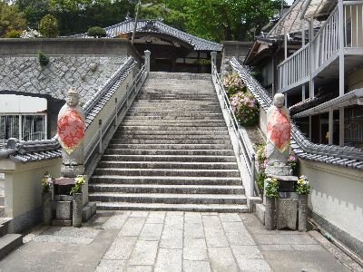 参道の石段