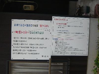 阿字の里説明看板