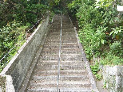 八十八ヶ所巡りへの石段