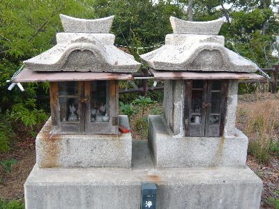 展望台広場の祠