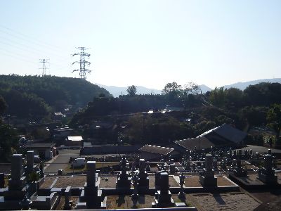 関山霊園からの眺望