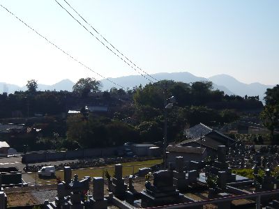 関山霊園からの眺望